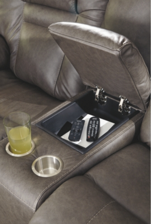 Wurstrow Power Reclining Collection - Smoke